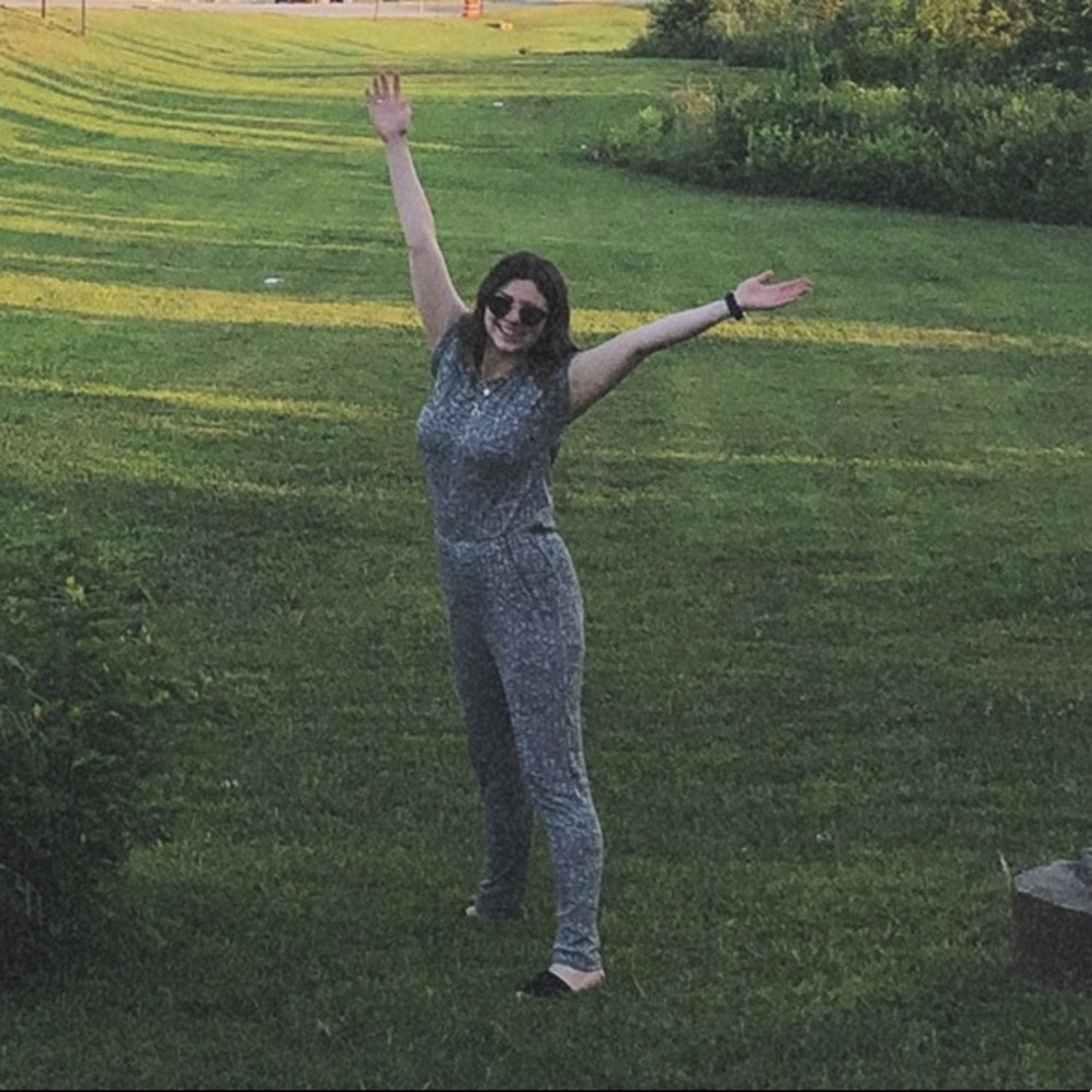 Ribbed Capped Sleeve Casual Jumpsuit